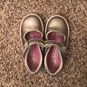Keds Silver w/ Velcro Straps